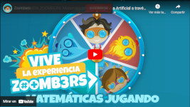 EXPERIENCIA ZOOMBERS: Matemáticas con Inteligencia Artificial a través de mini juegos